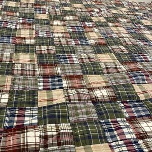 Woolrich 100% Cotton Hand Quilted Blanket/Quilt—GORGEOUS!! Excellent Condition!
